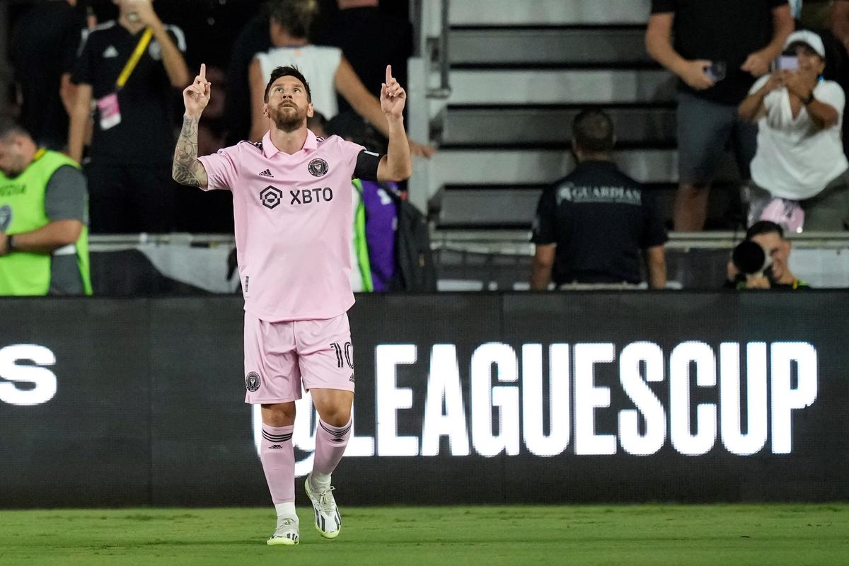 Messi Scores Twice, His 3rd Straight Game With a Goal, as Inter Miami Beats Orlando City 3–1
