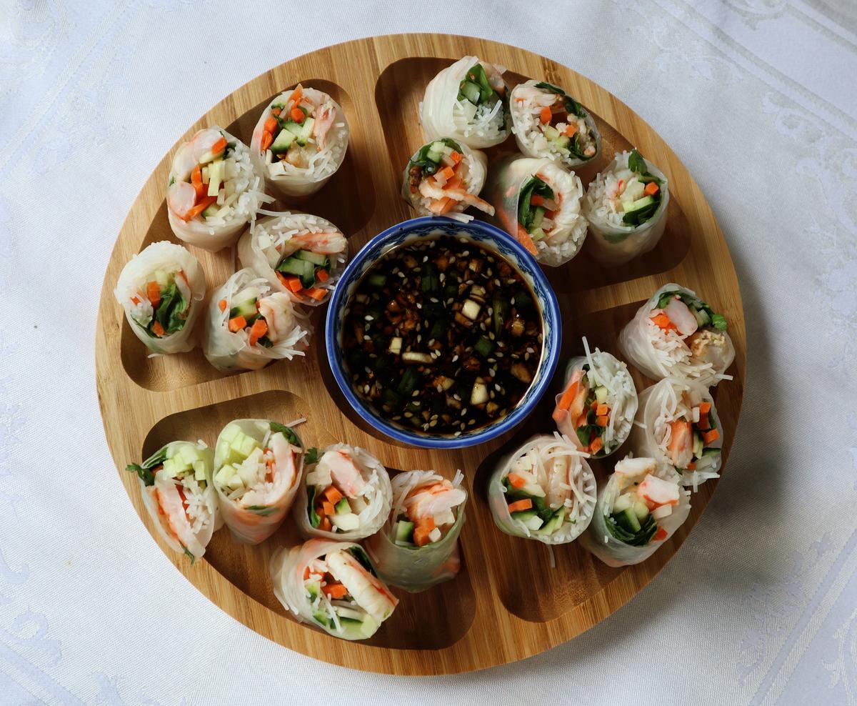 Wrap It Up: Summer Rolls Keep It Light—and Fresh—on a Warm-Weather Dinner Table