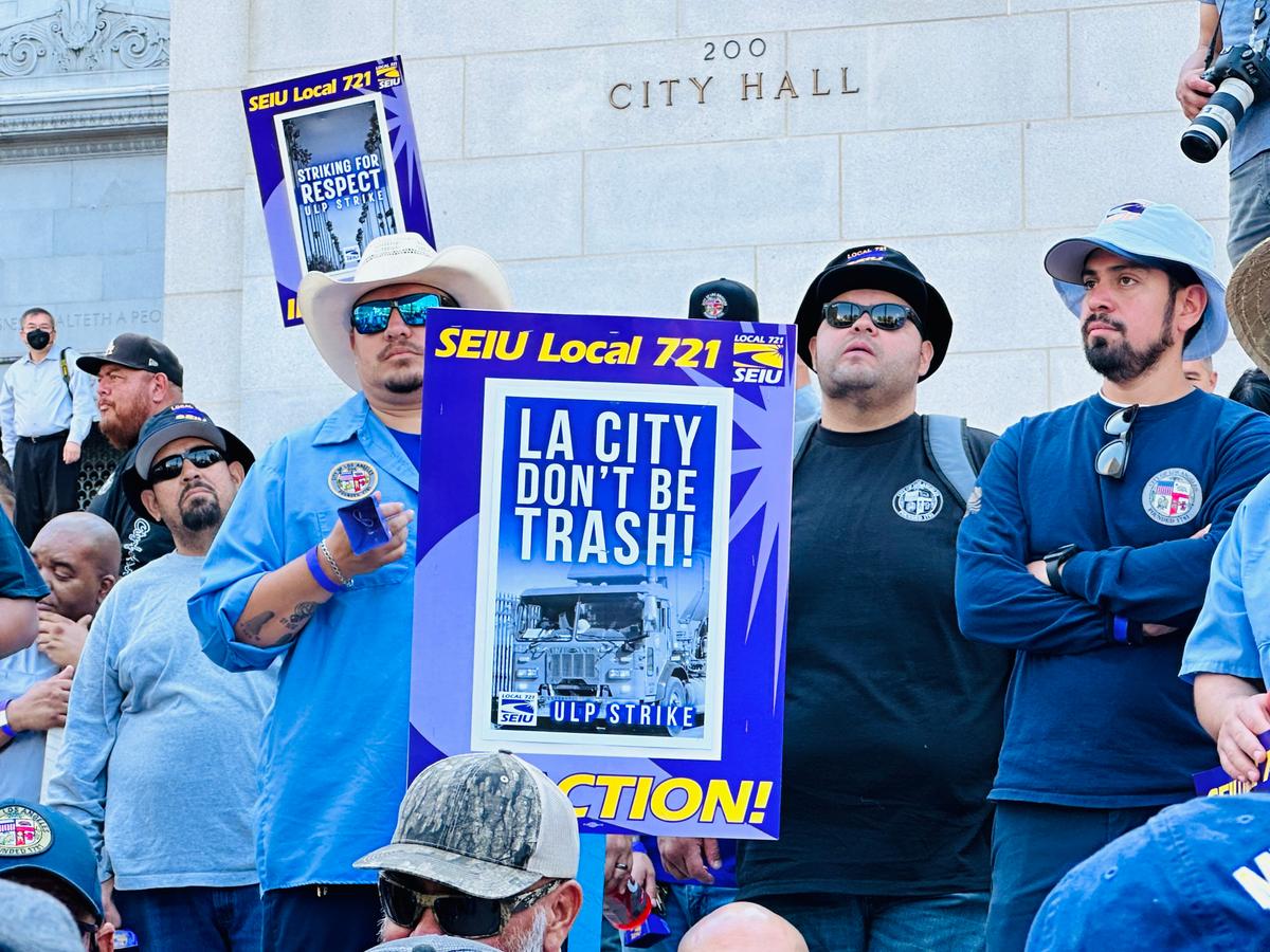 Thousands of Los Angeles City Workers Join Summer of Strikes in Southern California