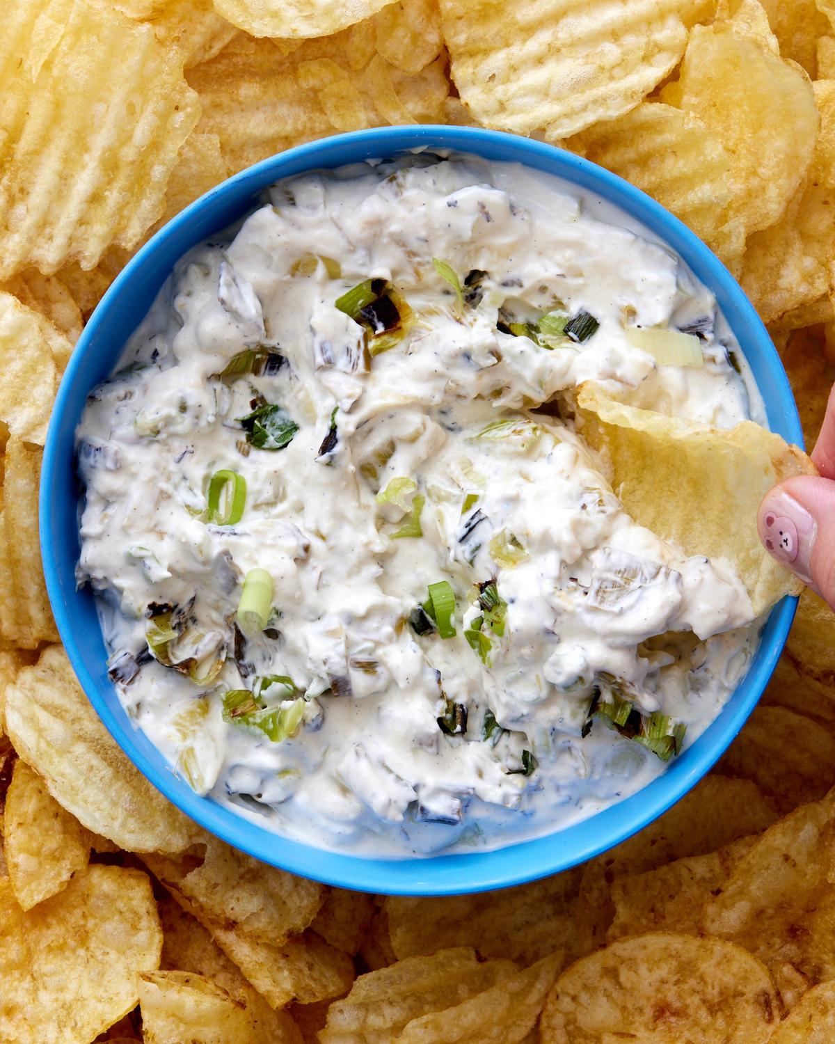 Sour Cream and Scallion Dip Will Be Gone in Minutes