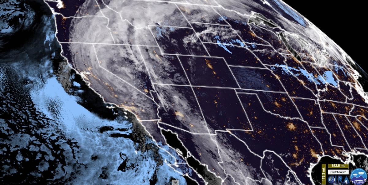 Nevada Declares State of Emergency as Hilary Rains on Southern California