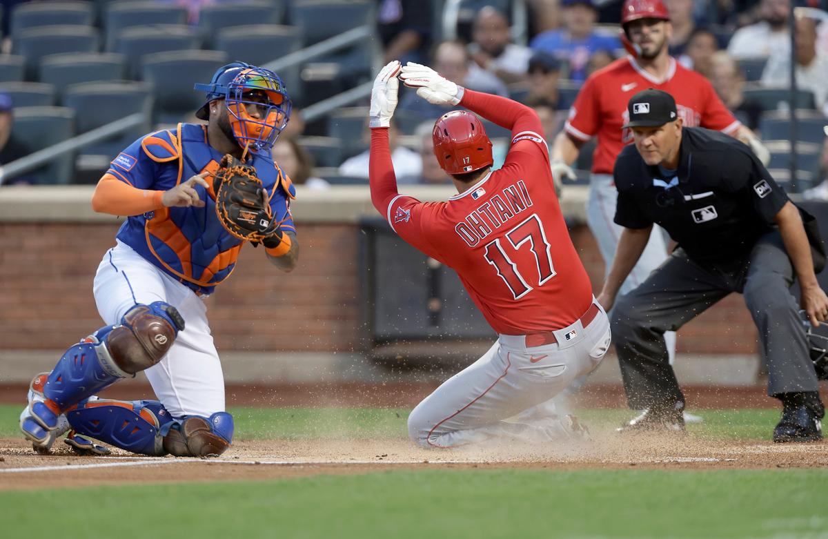 Ohtani, Moniak and Drury Power Angels to a 5–3 Win Over the Mets