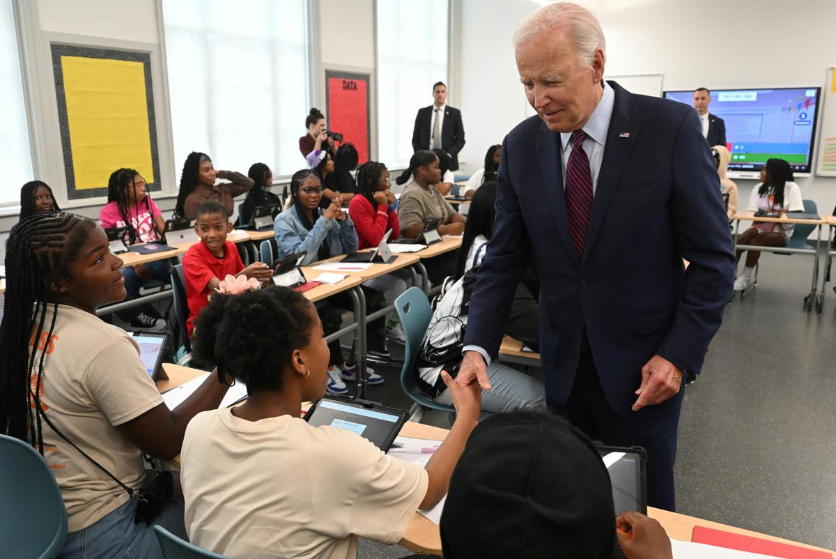 Biden Marks Start of School Year as Millions of Students Chronically Absent Nationwide
