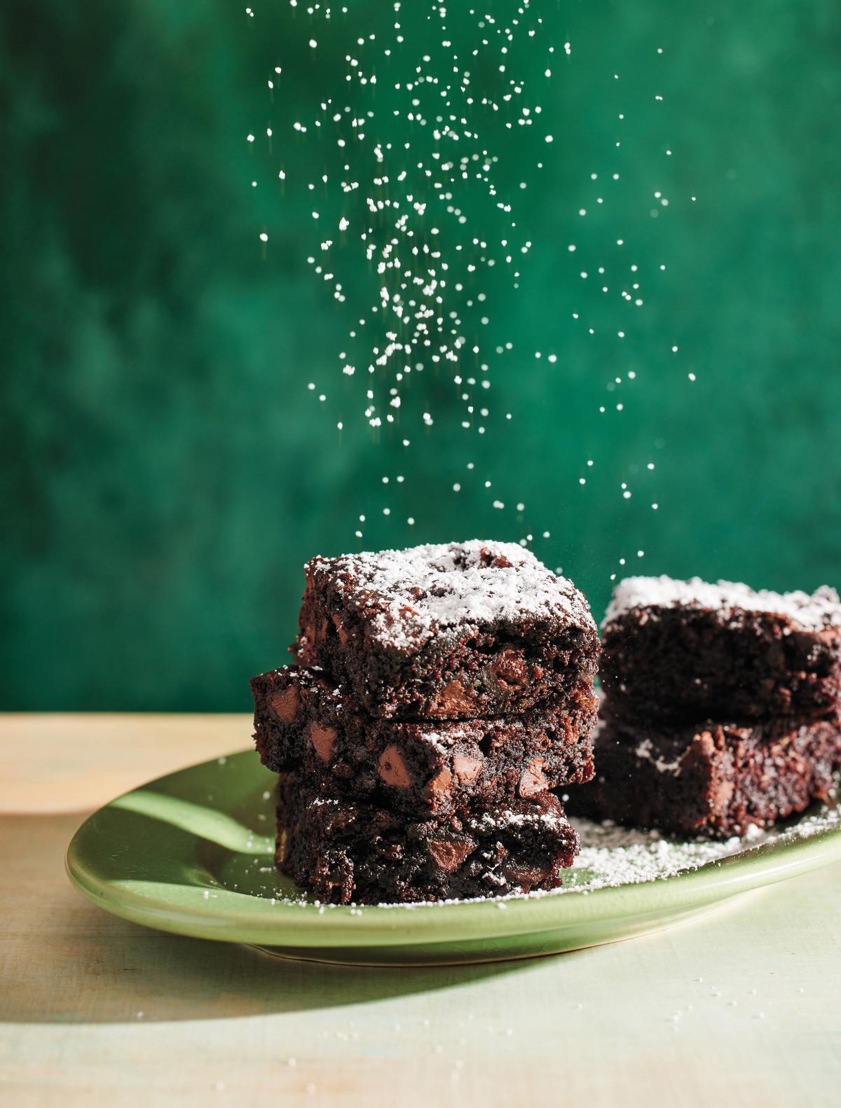Coffee and Zucchini Add Clever Twist to Brownies