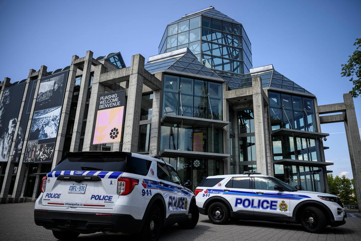 Climate Activist Arrested After Paint Thrown On Artwork at Ottawa Museum