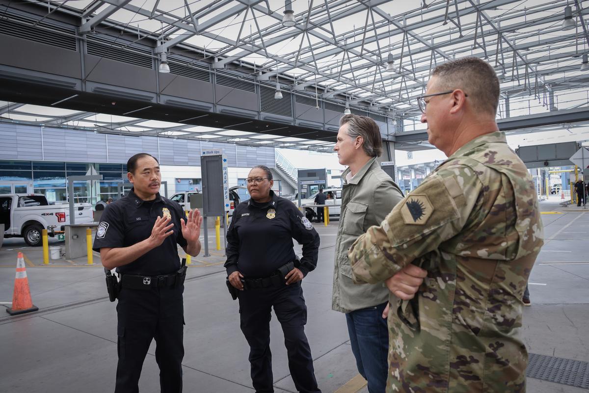 California Sending More National Guard Troops to Border to Stop Fentanyl Trafficking