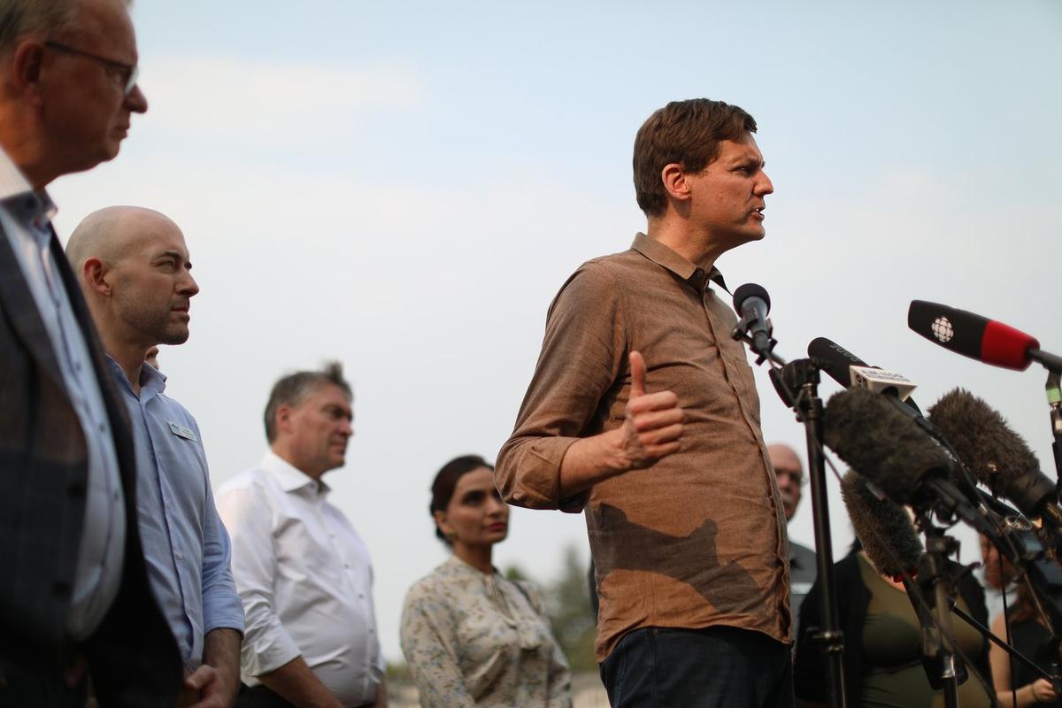 BC Premier David Eby Set to Visit Kamloops, Salmon Arm Amid Devastating Wildfires