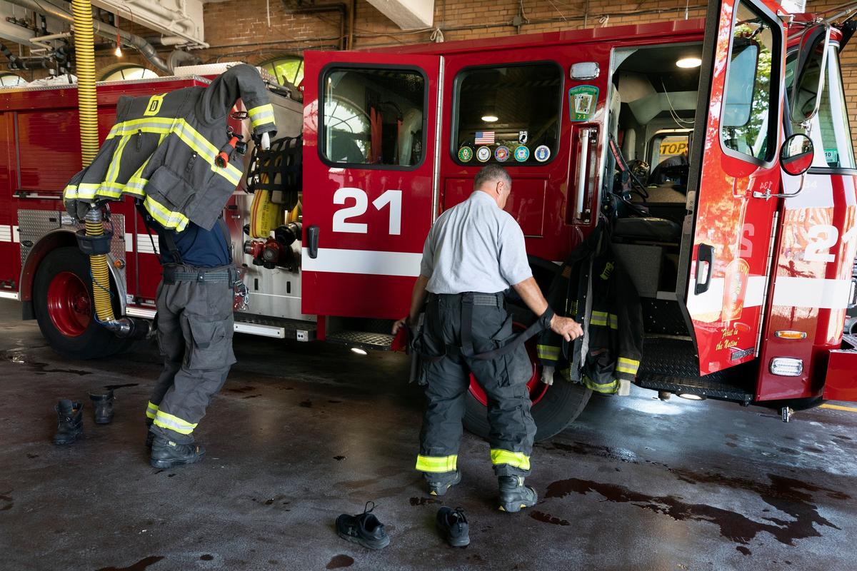Firefighters Fear Toxic Chemicals in Their Gear Could Be Contributing to Cancer Cases