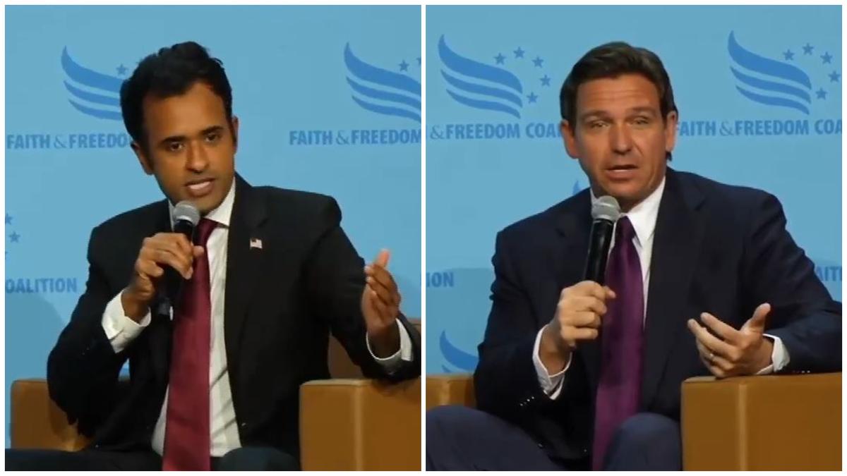 Ramaswamy, DeSantis Allies Spar Over Money As Candidates Seek That Small-Dollar Look