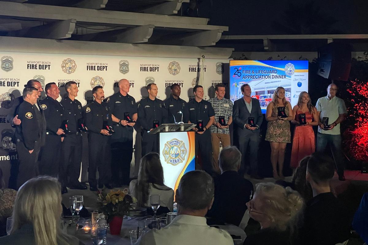 Life-Saving Local Heroes, First Responders Honored at Newport Beach 25th Annual Awards