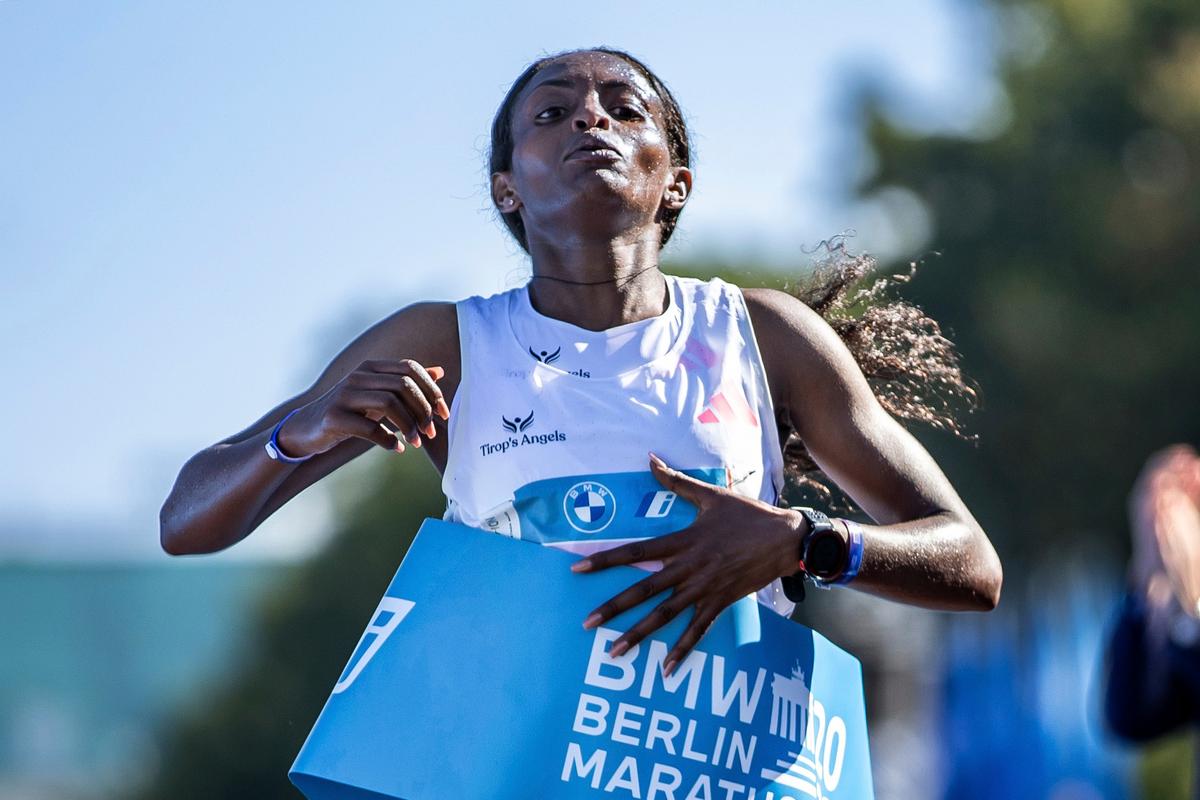 Tigst Assefa Shatters the Women’s Marathon World Record by More Than 2 Minutes in Berlin