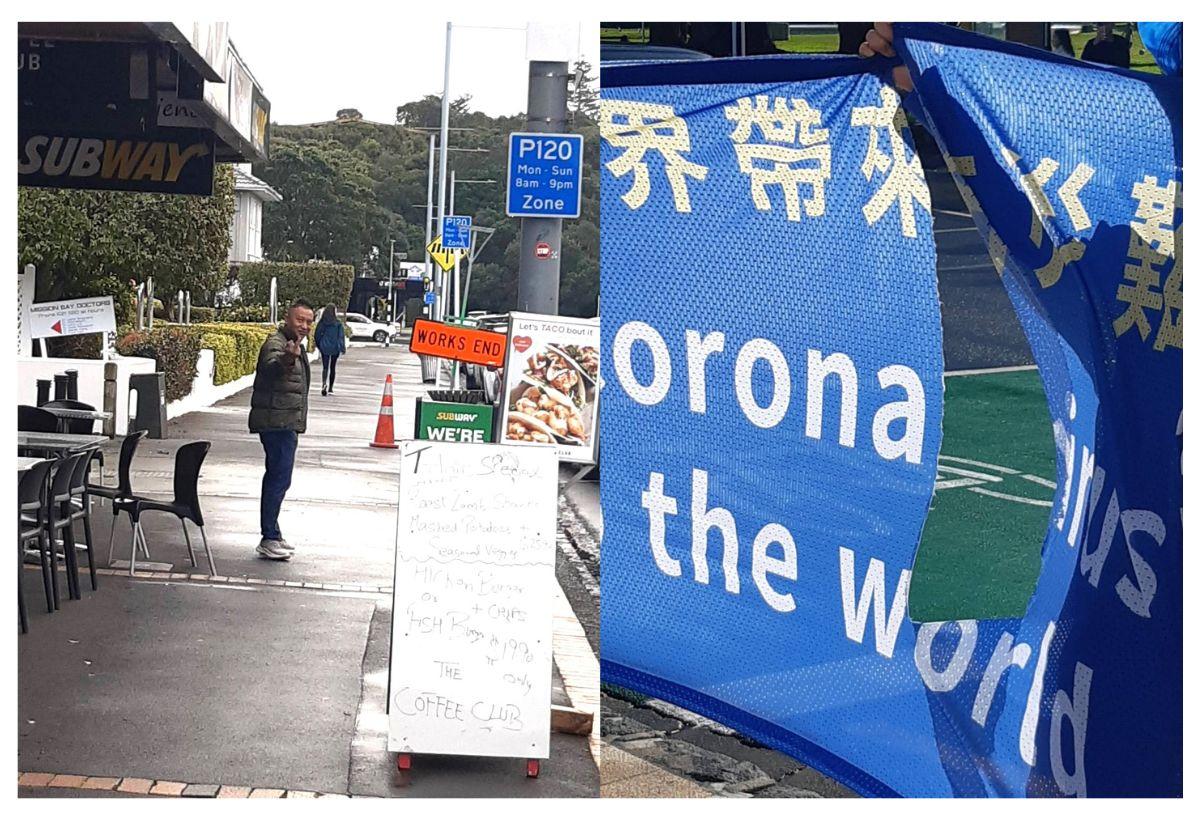 Chinese Businessman Charged After Attacking ‘End CCP’ Protest With Knife