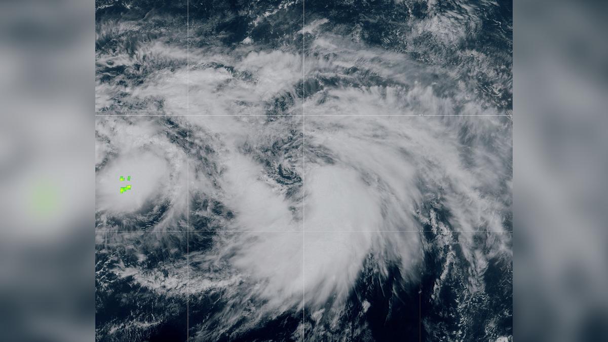Tropical Storm Rina Forms in the Atlantic Ocean, Trailing Tropical Storm Philippe