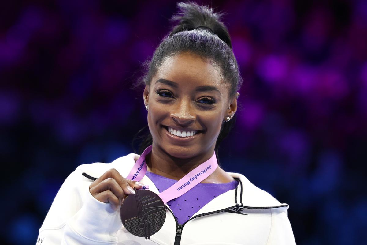 23 Titles: Biles Wraps up World Championships Comeback With 2 More Gold Medals