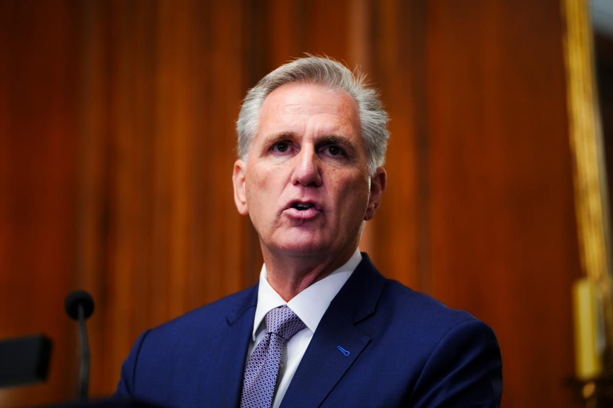Former Speaker McCarthy Accused of Shoving Republican Who Helped Oust Him