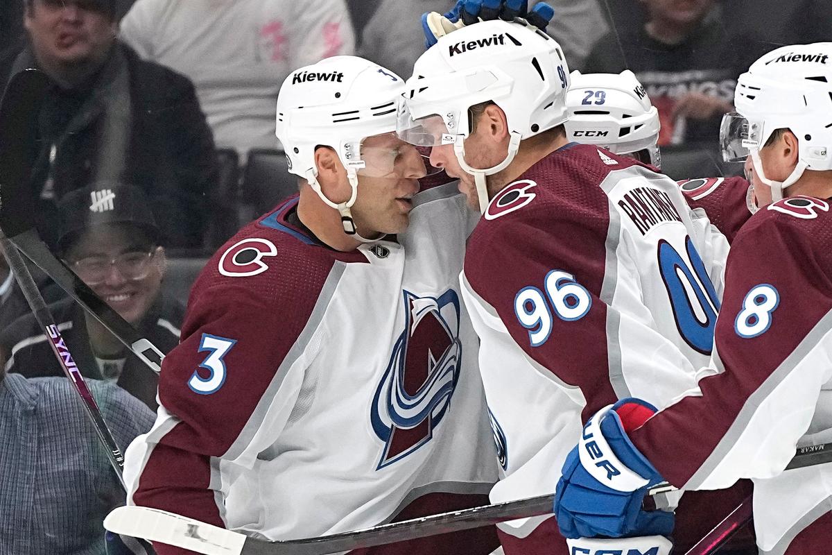 Mikko Rantanen Has 2 Goals and 2 Assists, Avalanche Beat Kings 5–2 in Opener