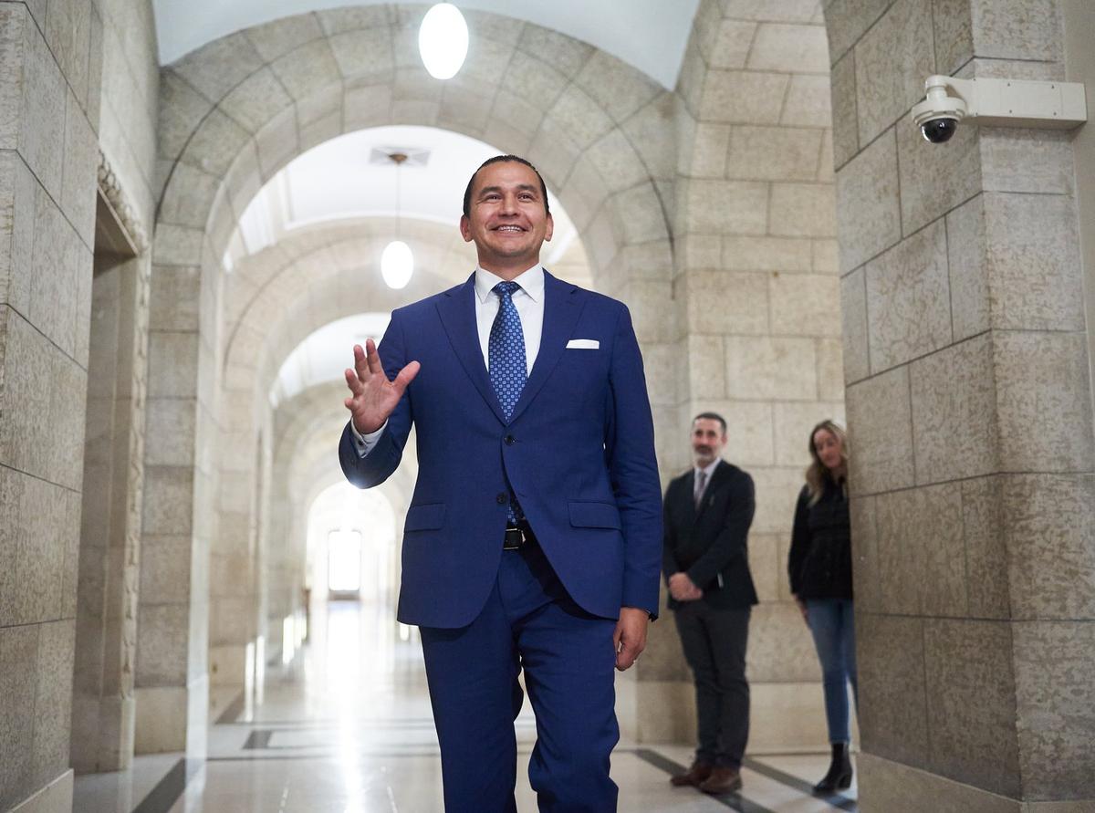 Wab Kinew Sworn in as Manitoba Premier Along With New NDP Cabinet
