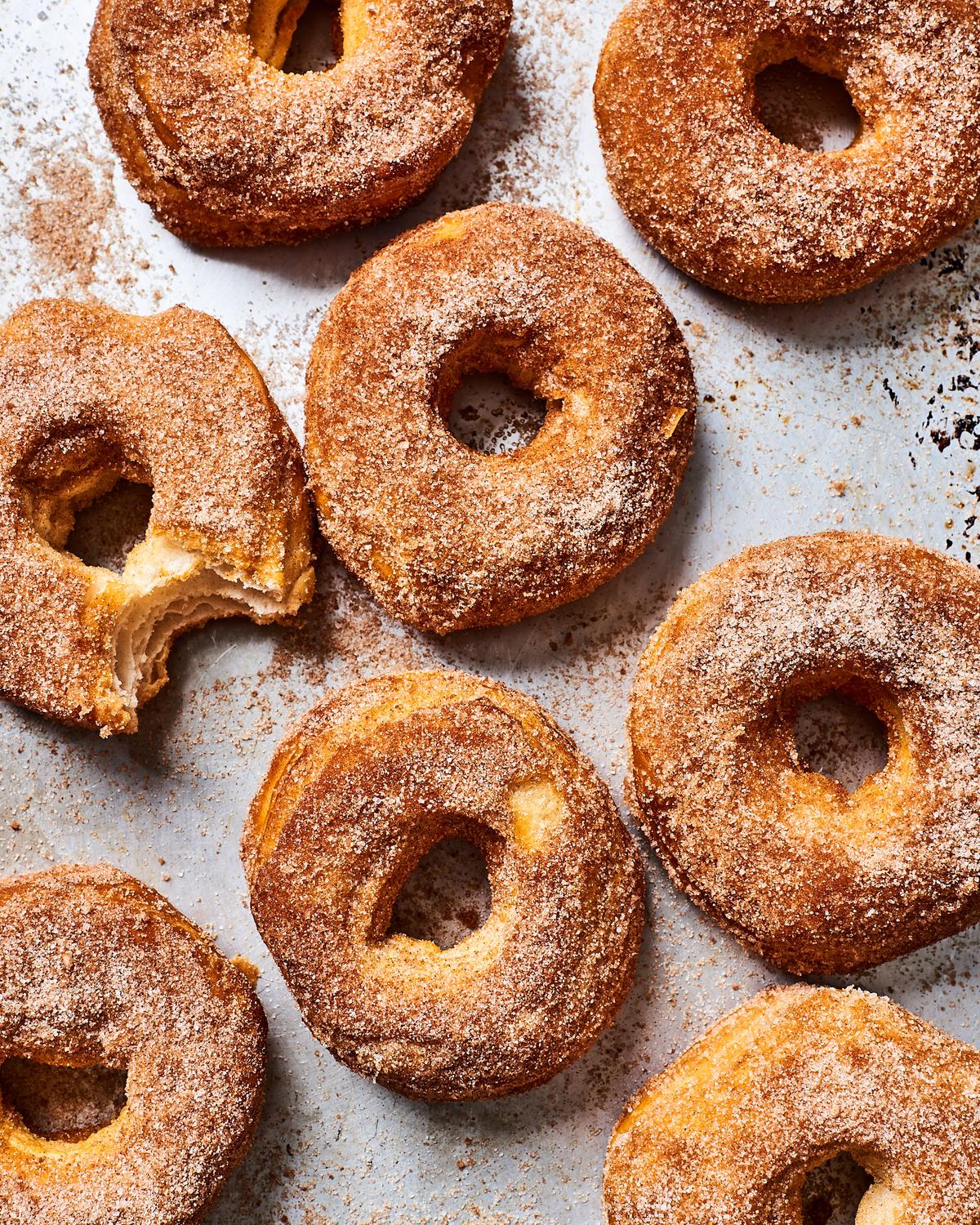 Air Fryer Cinnamon-Sugar Donuts Are Ready in 10 Minutes