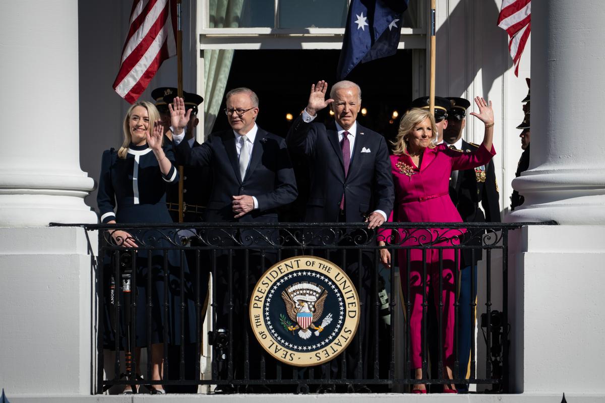 Biden Welcomes Australian Prime Minister Albanese to White House