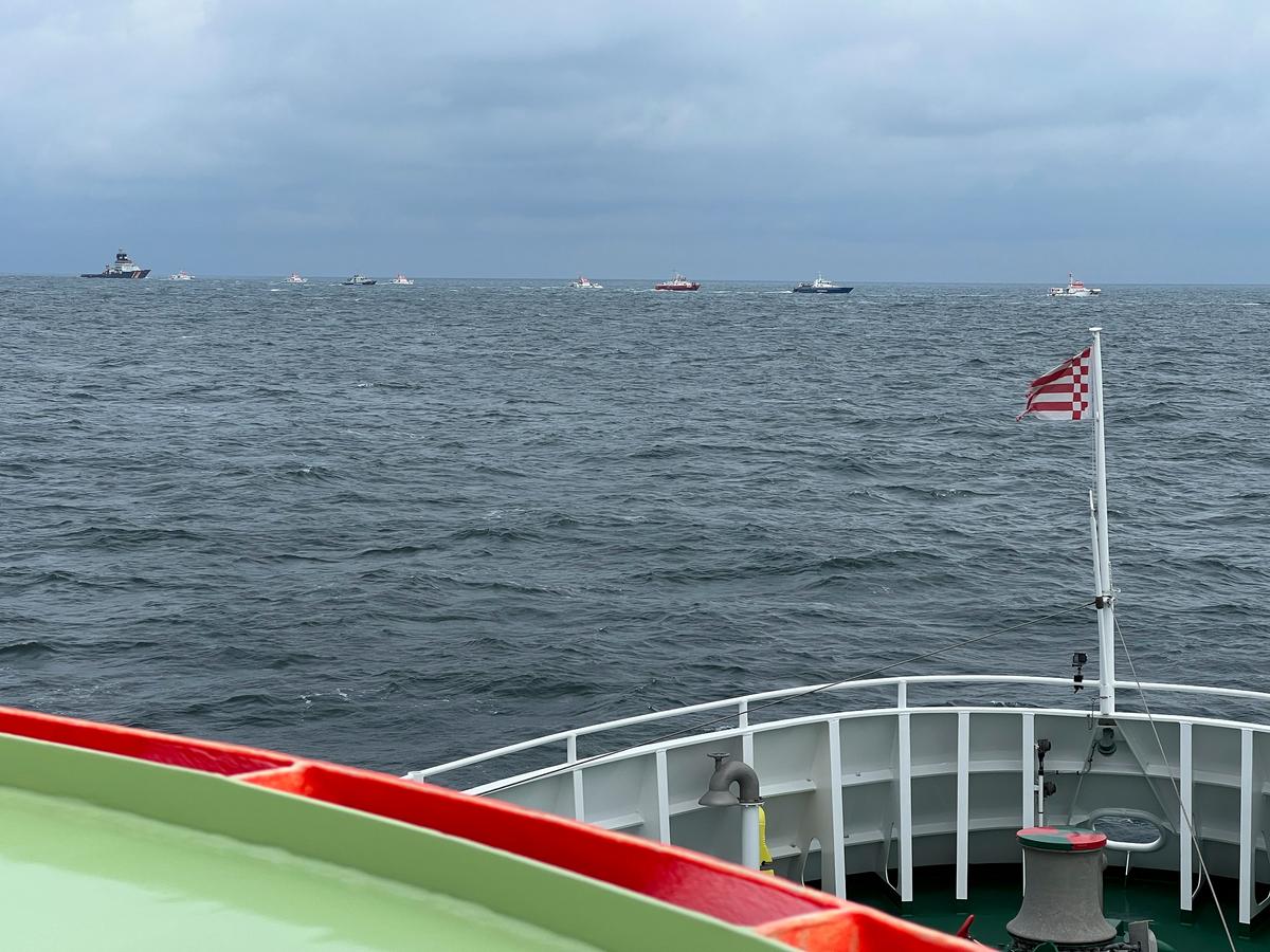 German Authorities Say There’s No Hope for 4 Missing Sailors After North Sea Ship Collision