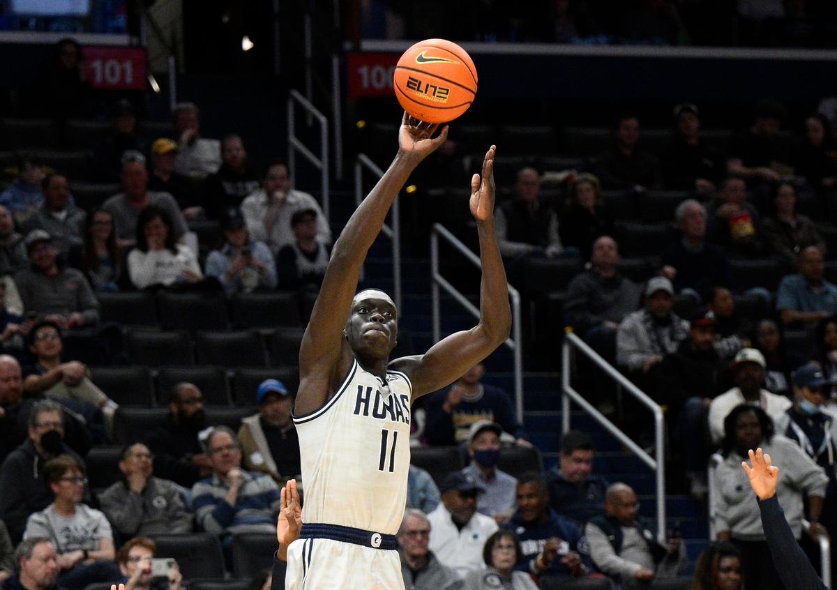 West Virginia Forward Akok Akok Hospitalized, Stable After Collapsing on Court During Exhibition