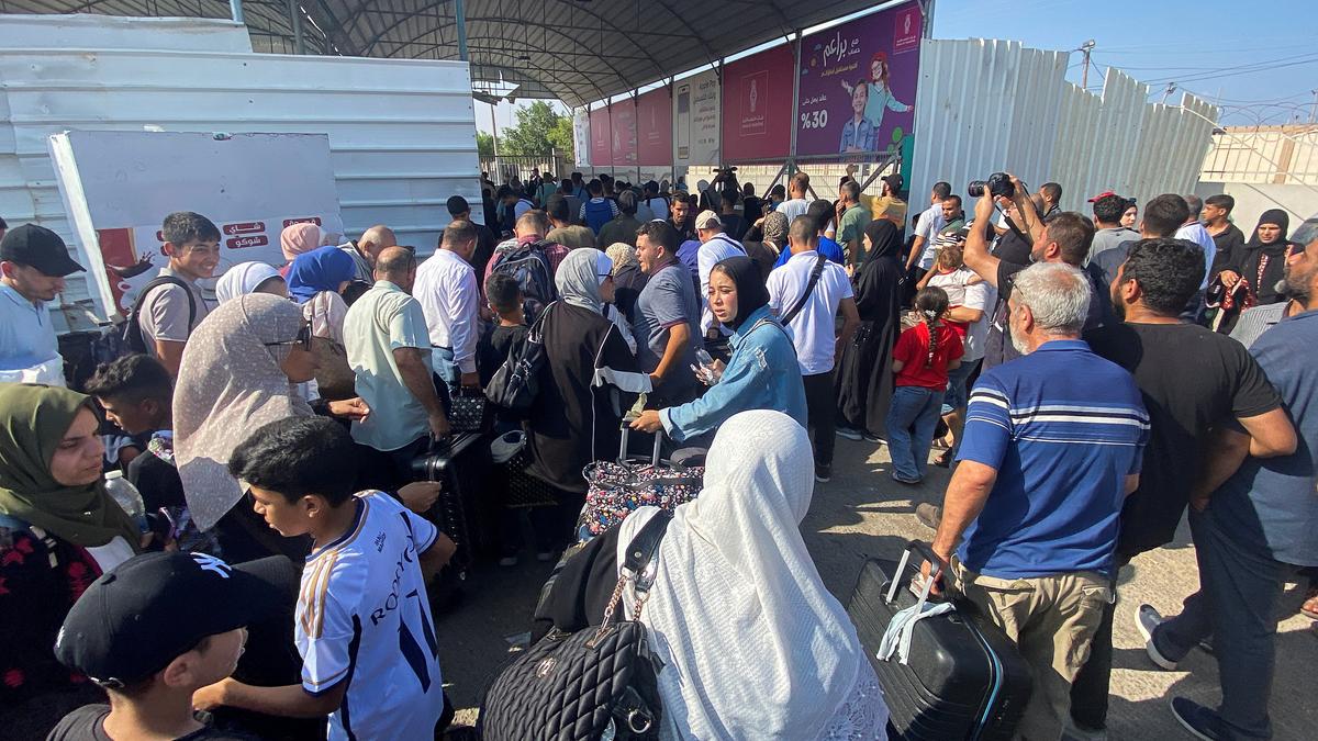 First British Nationals Leave Gaza via Rafah Border