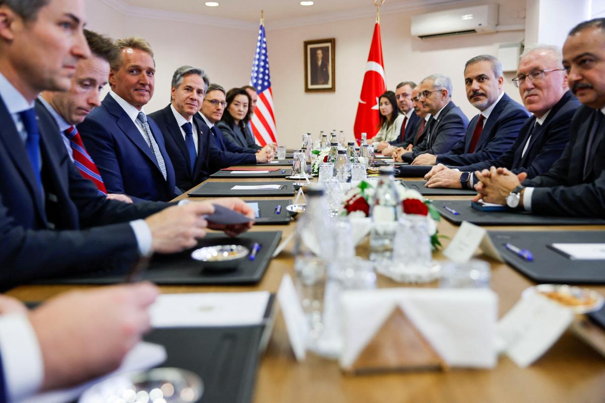 Blinken Discusses Gaza in Turkey, Wraps up Mideast Tour With Little Progress