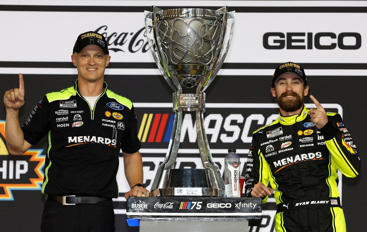 Ryan Blaney Claims NASCAR Cup Series Title