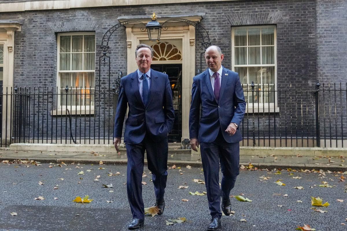 David Cameron Makes Political Comeback as Rishi Sunak Appoints him Foreign Secretary