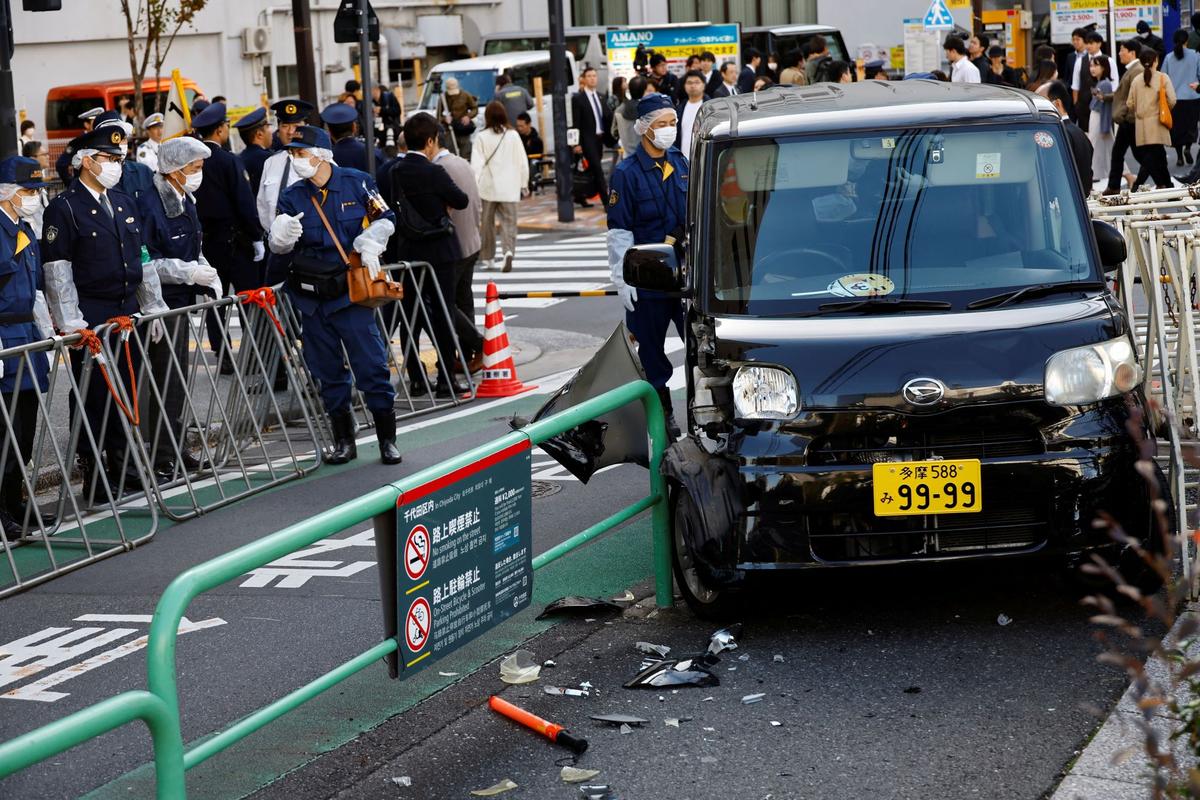 Man Arrested After Ramming Barricade Near Israel Embassy in Tokyo