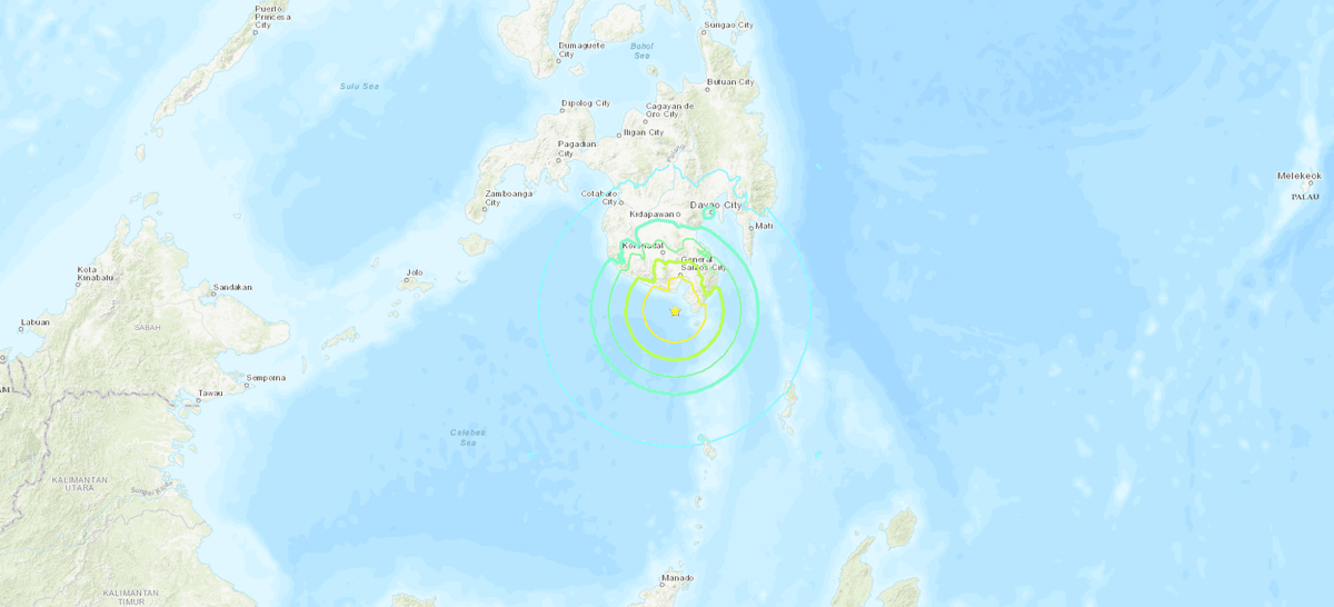 Magnitude 6.7 Quake Shakes South Philippines, Kills One