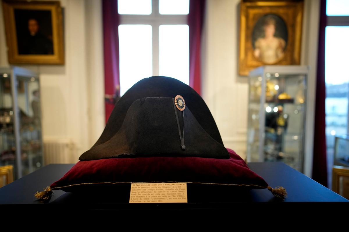 One of Napoleon’s Signature Bicorne Hats on Auction in France Could Fetch Upwards of $650,000