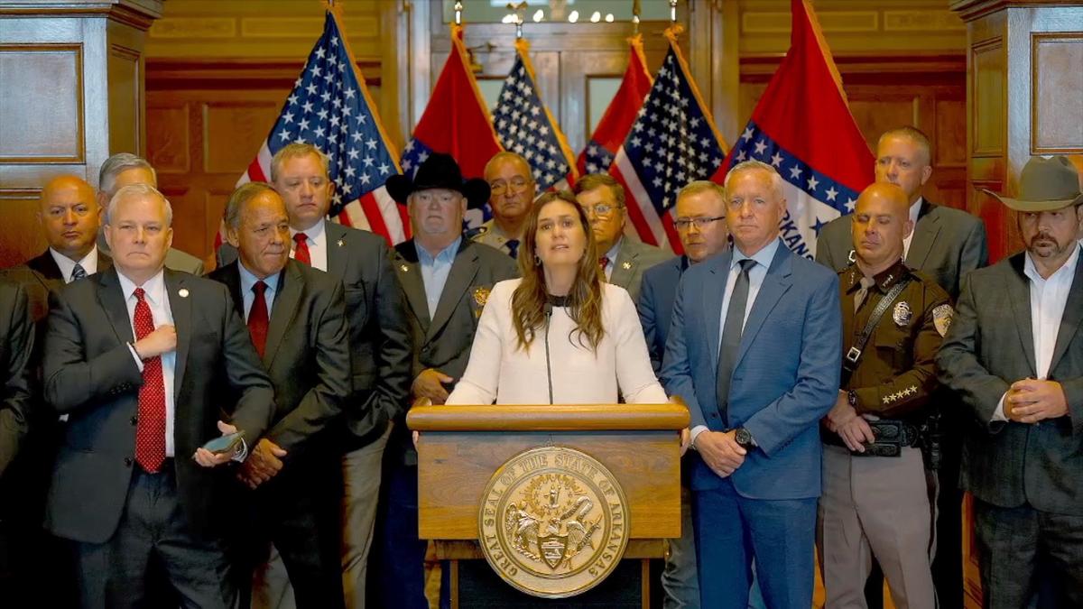 Gov. Sarah Sanders Deploys Dozens of Arkansas National Guard Troops to Southern Border