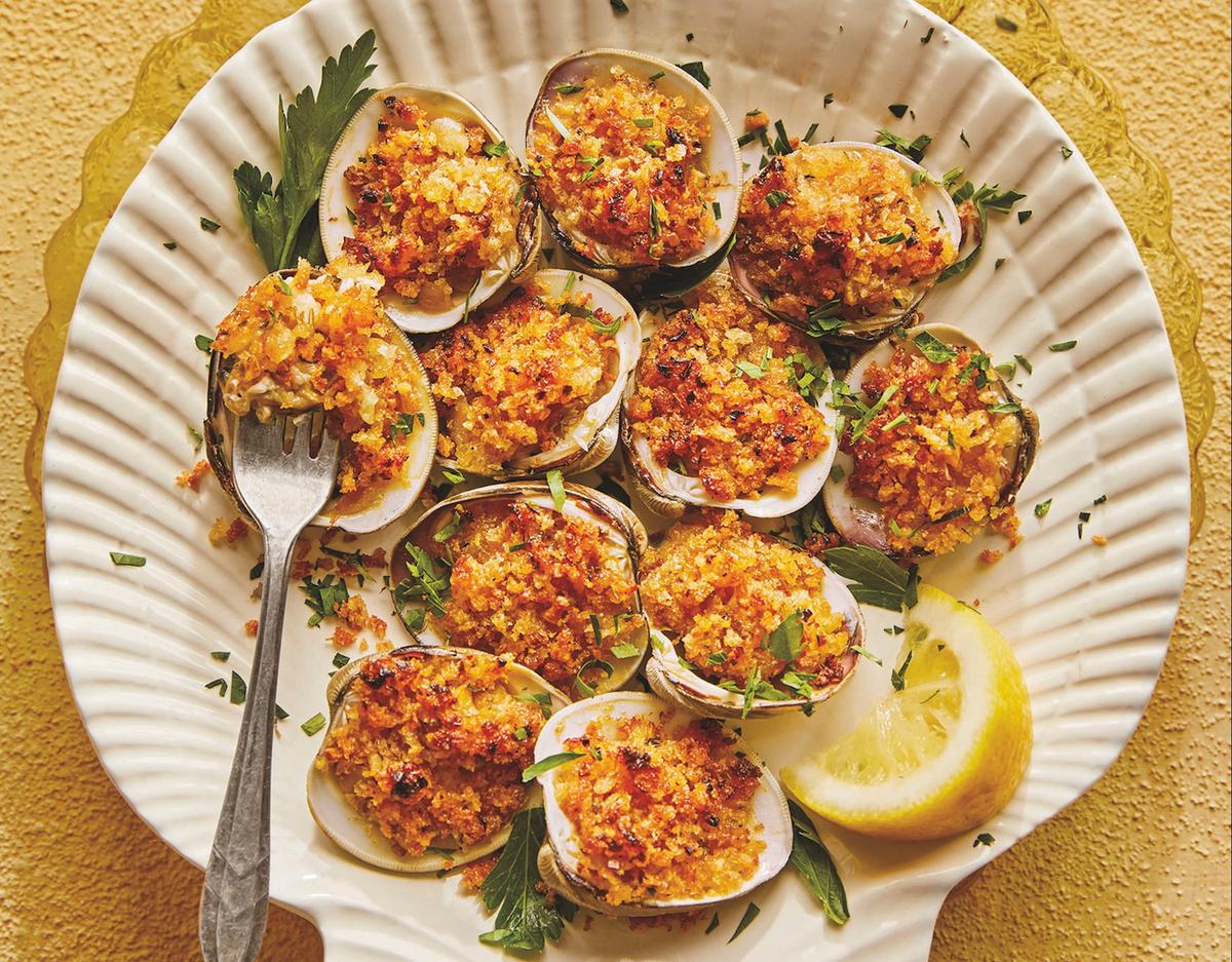 Iron Chef Alex Guarnaschelli Shares Her Family Recipe for a Showstopping Baked Clam Dish
