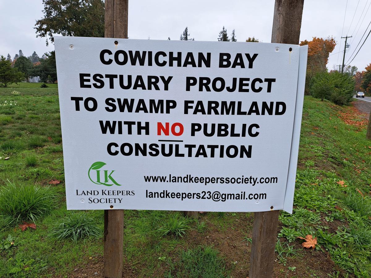 Locals Raise Concerns About Plan to Flood 70-Hectare Vancouver Island Farm for Estuary Expansion Project