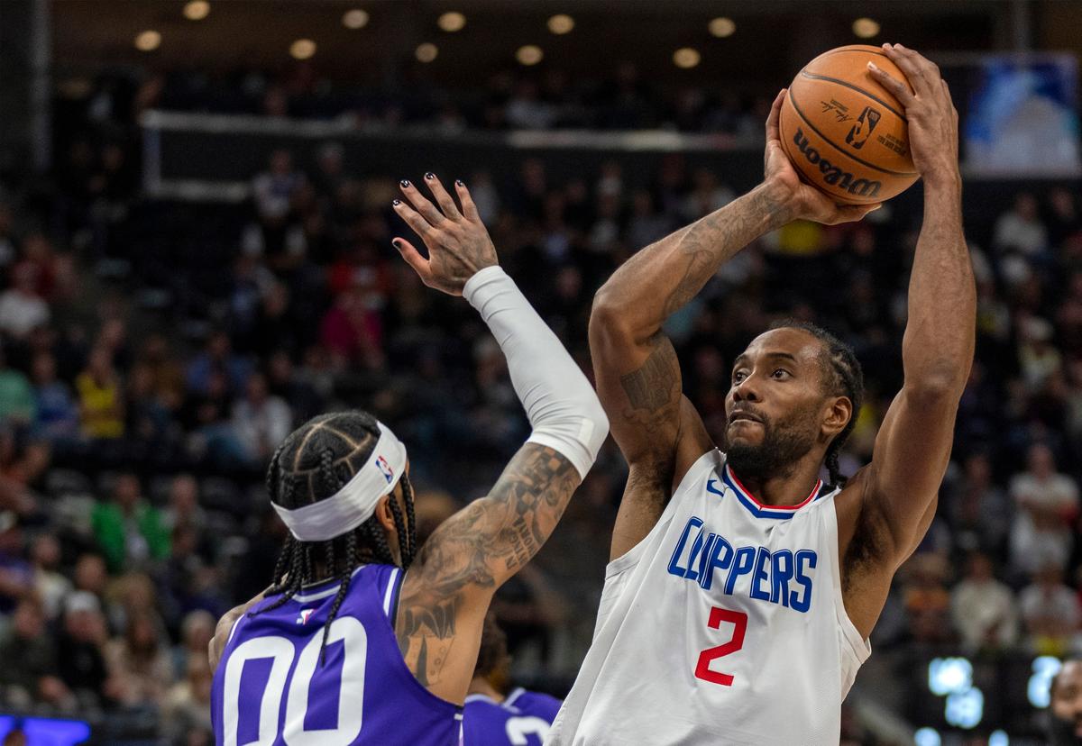 Kawhi Leonard Scores Season-High 41 Points, Clippers Beat Jazz 117–103