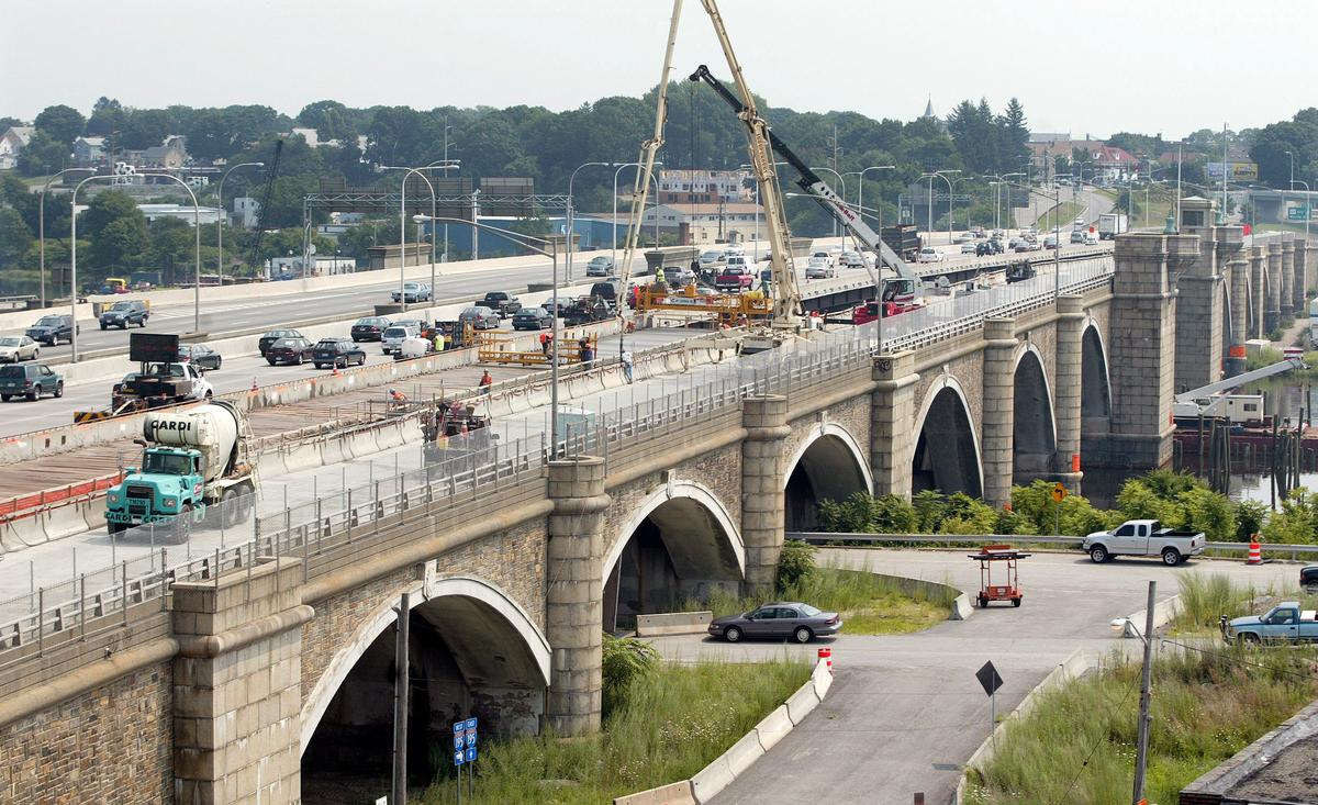 Busy Rhode Island Bridge Closed Suddenly After Structural Problem Found, and Repair Will Take Months