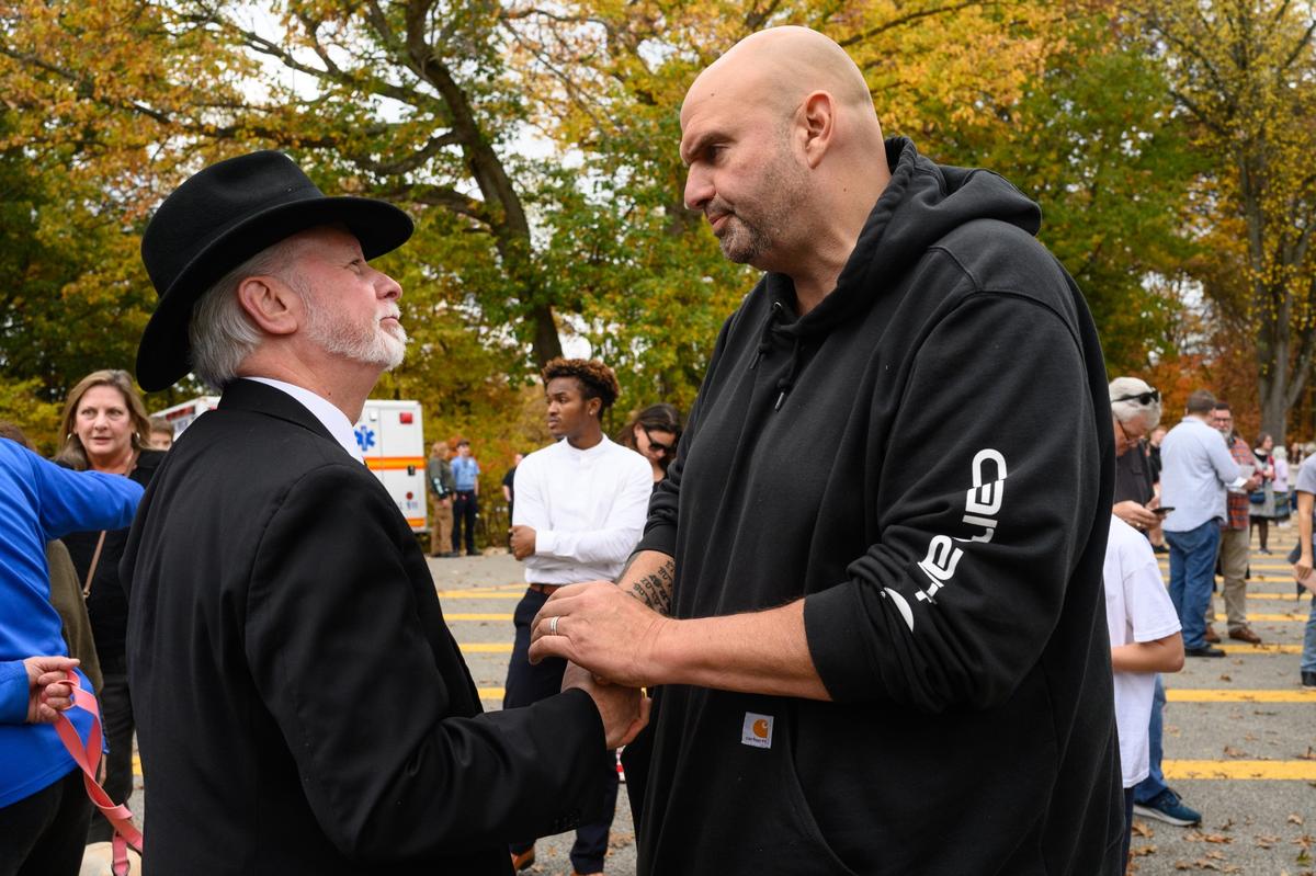 Fetterman Says If We Want Peace, Israel Needs to Be Able to Destroy Hamas
