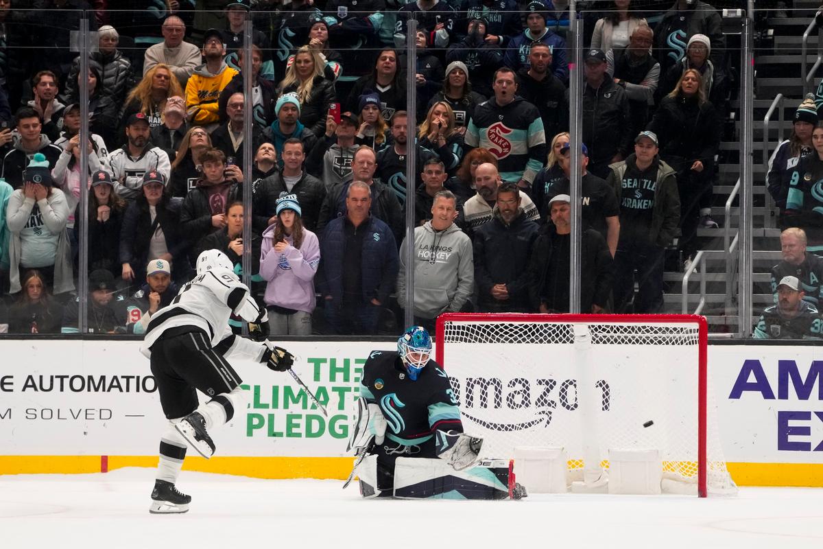 Grundstrom Lifts Kings Past Kraken in 9th Round of SO