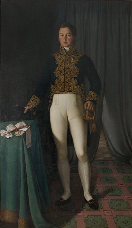 Augustus John Foster, 1825, by Christian Albrecht Jensen. (Public Domain)