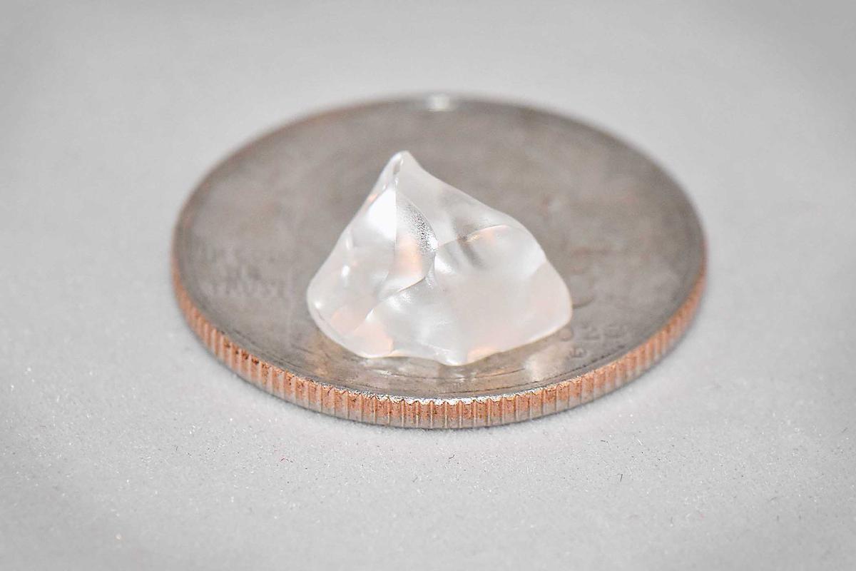 Man Thought He Found Candy-Size Piece of ‘Glass’ in the Dirt—Learns It’s Really a 4.87-Carat Diamond