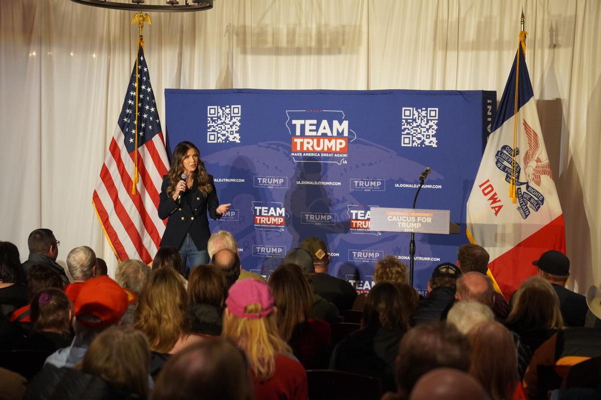 Gov. Noem Digs at Haley as Trump VP Speculation Mounts