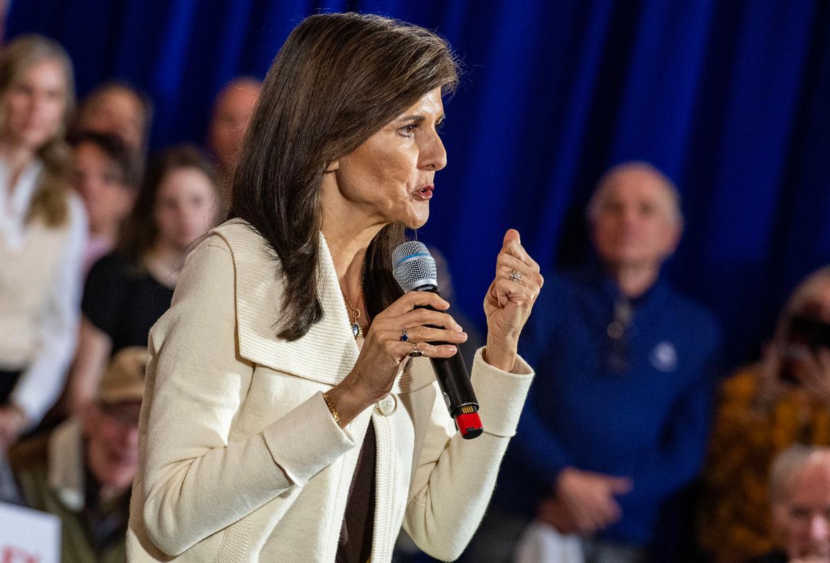 On China, Haley Talks Tough and Defends Record as Governor