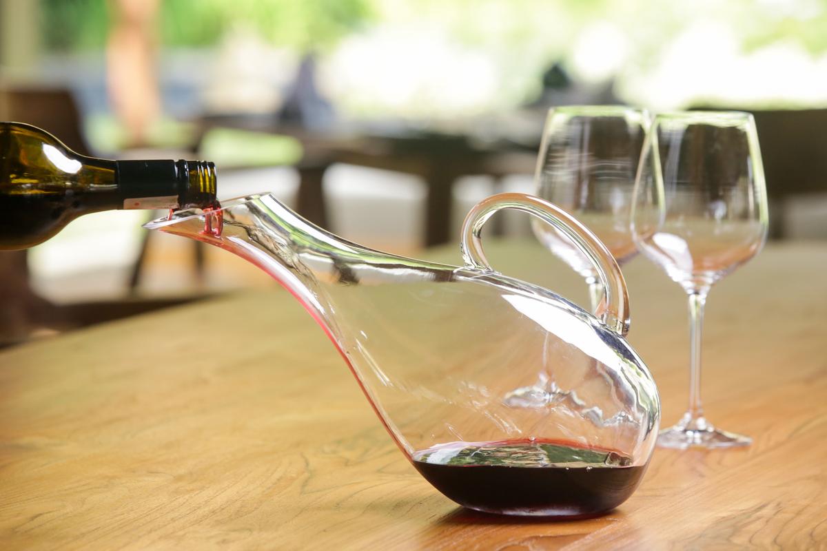 Decanting Wine