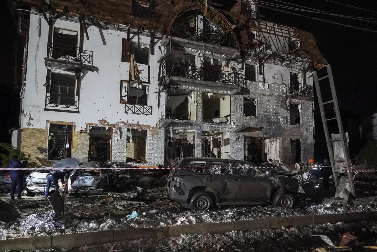Ukraine Attacked Overnight by 40 Russian Missiles, Drones: Air Force