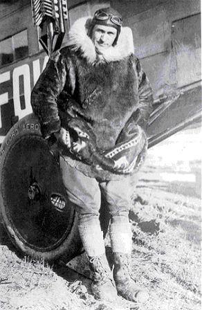 Lt. Carl Ben Eielson, aviator, Arctic explorer, and U.S. Pilot. (Public Domain)