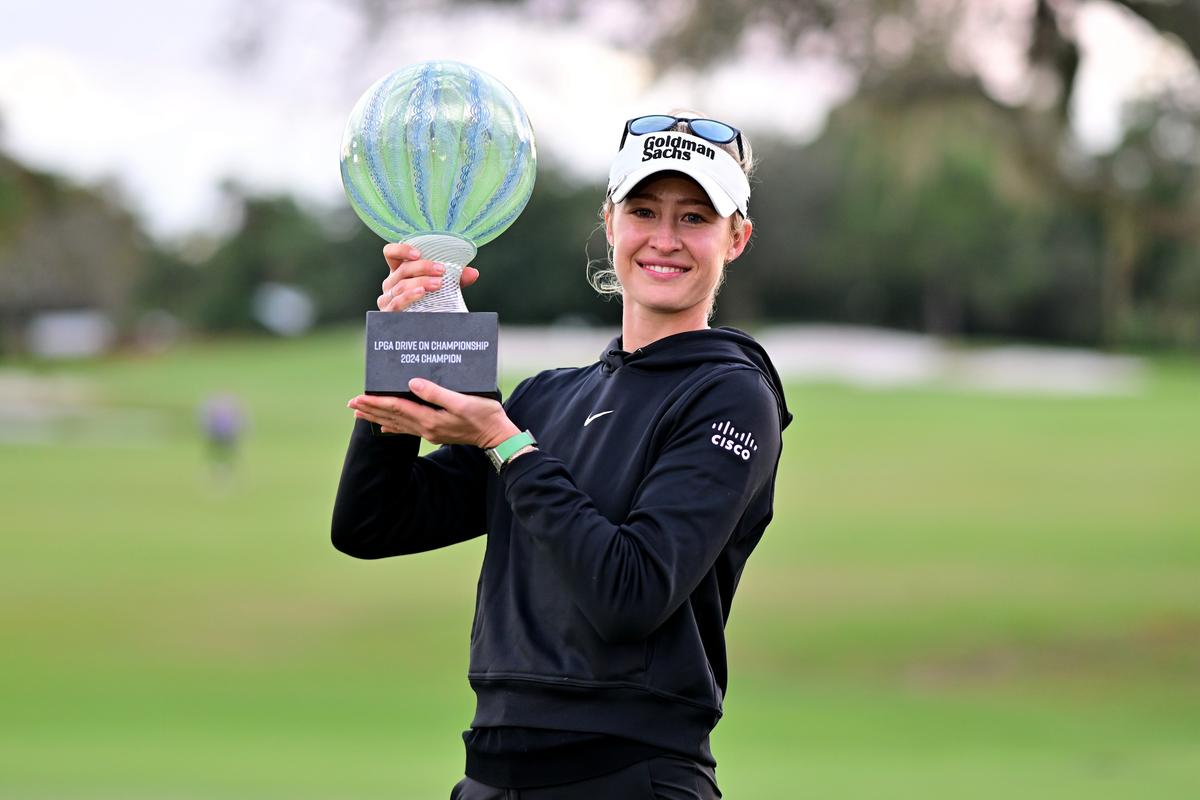 Nelly Korda Outlasts Lydia Ko in Playoff to Win Drive on Championship