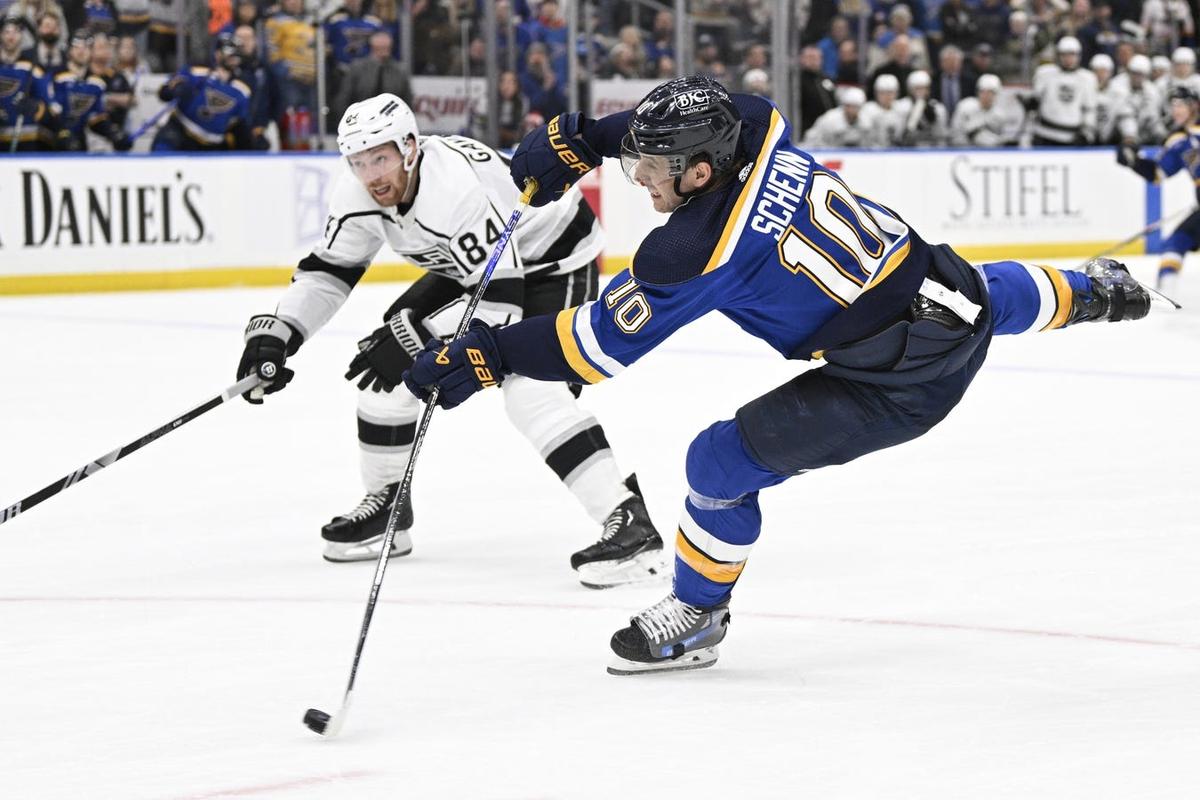 Blues Get Past Kings 4–3 in OT to Extend Winning Streak