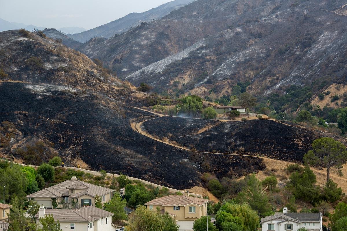 Evacuation Order Issued for La Tuna Canyon Area North of Burbank