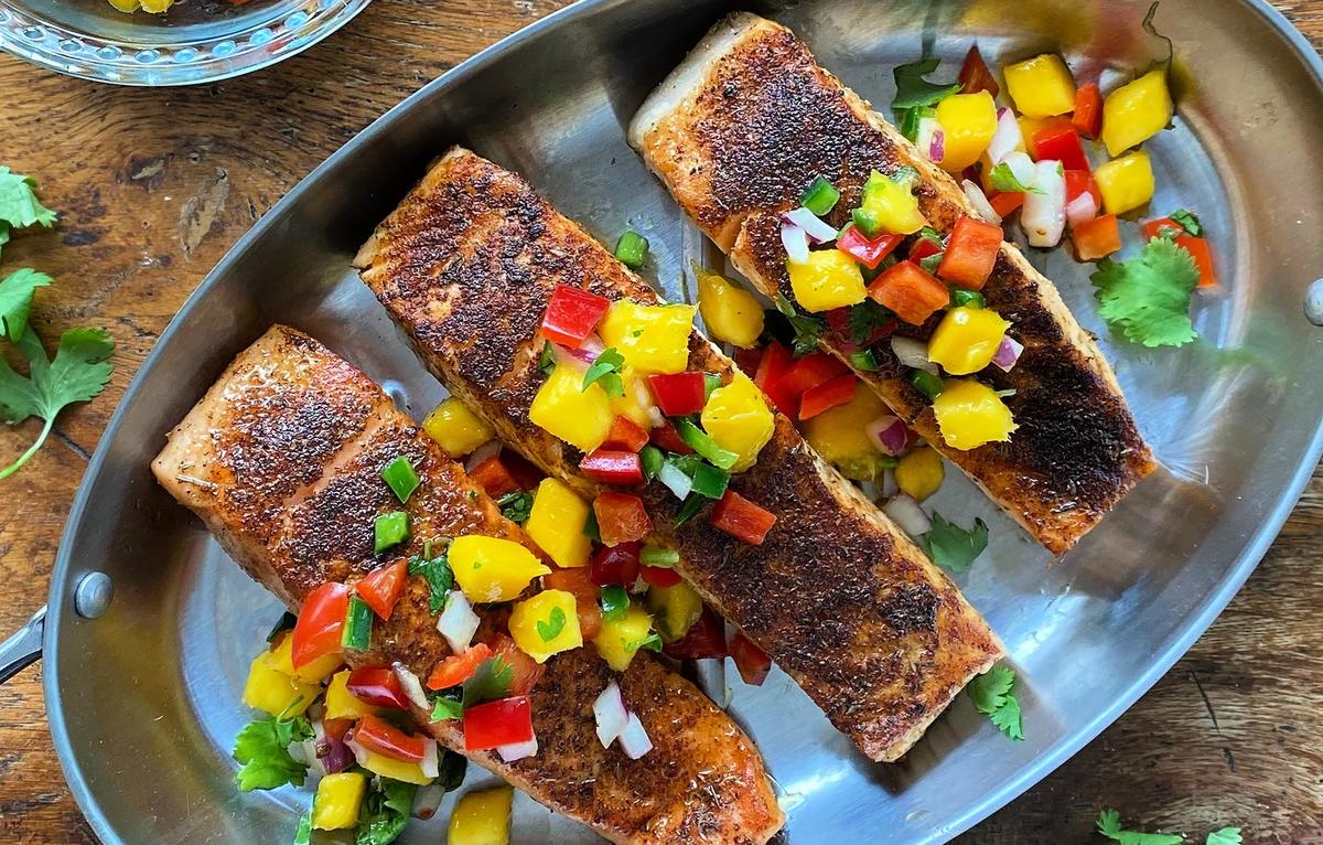 Liven Up Your Salmon With Blackening Spice